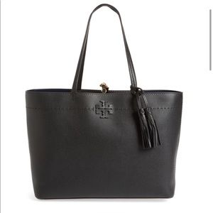 Tory Burch McGraw Black Tote